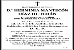 Herminia Mantecón Díaz